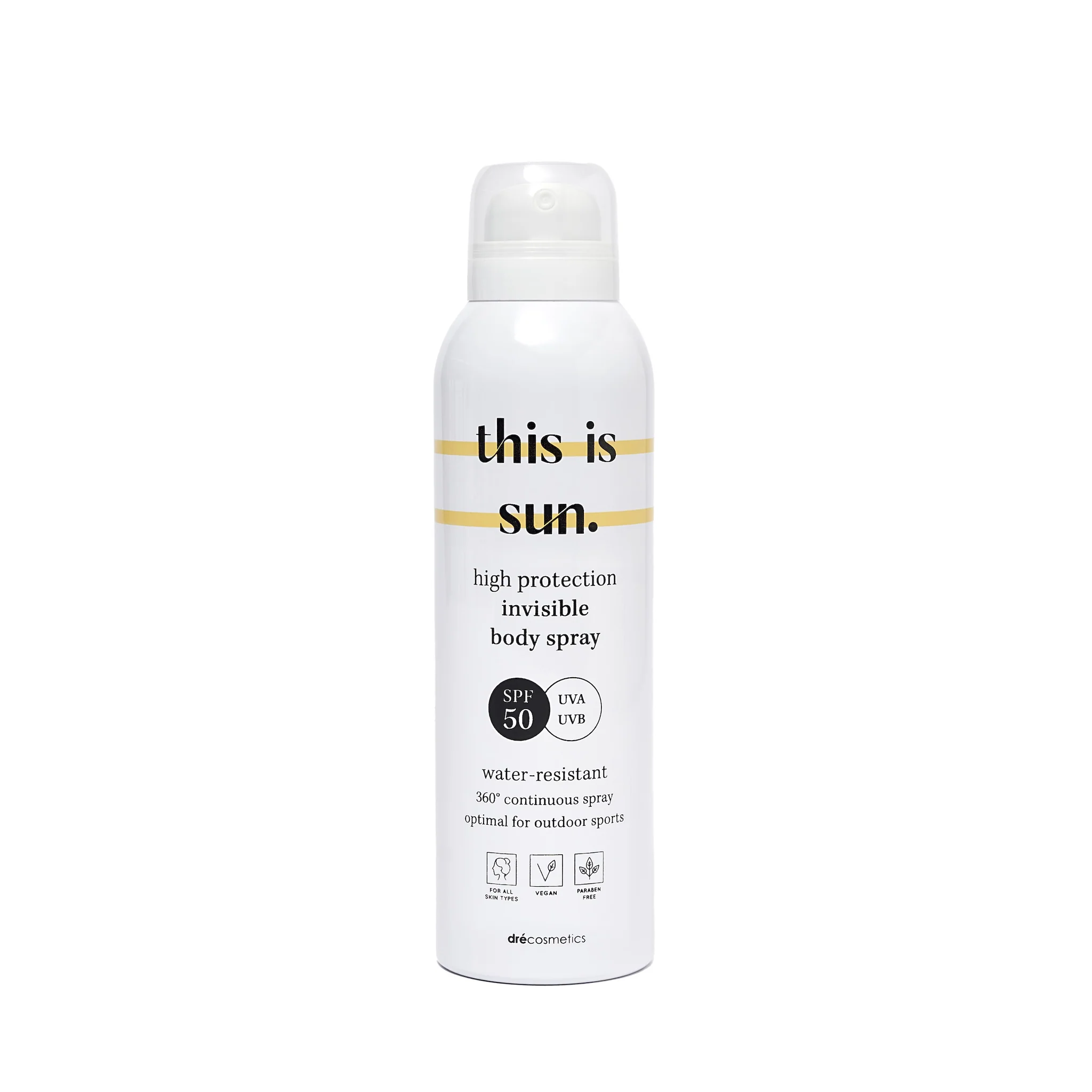 This is Sun invisible spray spf 50